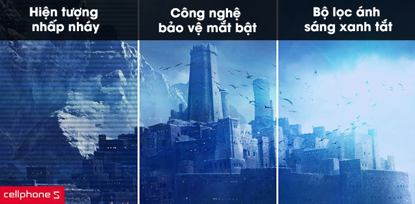 Nhiều công nghệ đỉnh cao, tiến tiến mang đến trải nghiệm hình ảnh tốt nhất