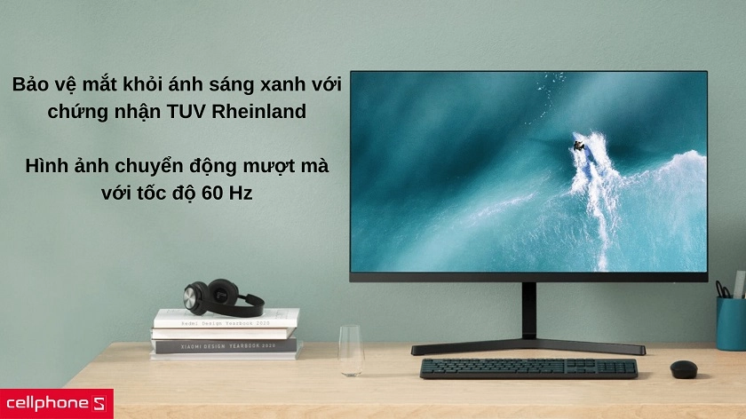 Chứng nhận ánh sáng xanh thấp giúp làm việc lâu dài không mỏi mắt