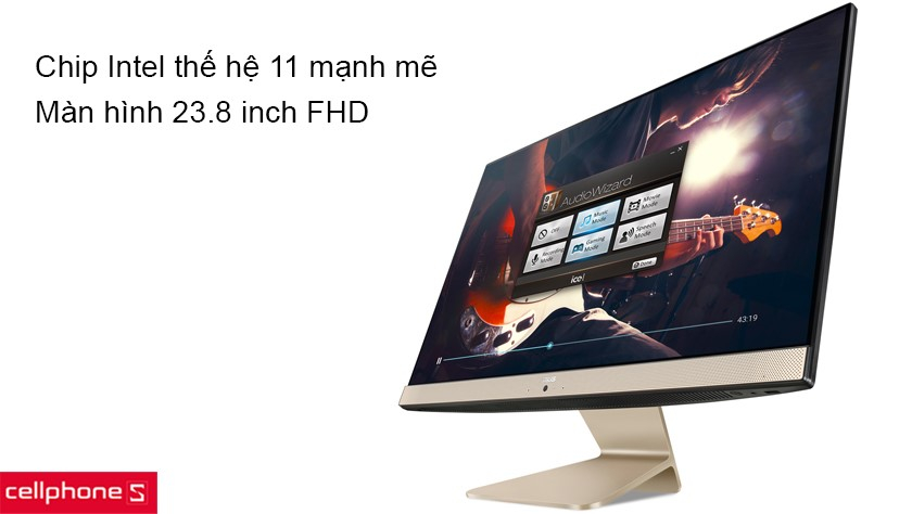 Máy tính AIO Asus V241EAT BA010T 