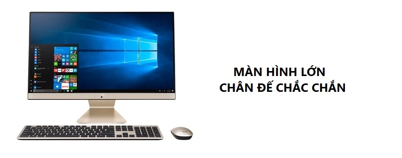 Máy tính All In One Asus V241EAT-BA057W – Máy tính văn phòng hoàn hảo