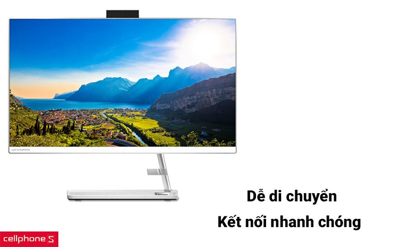 Dễ dàng di chuyển nhiều vị trí và kết nối dễ dàng nhanh chóng