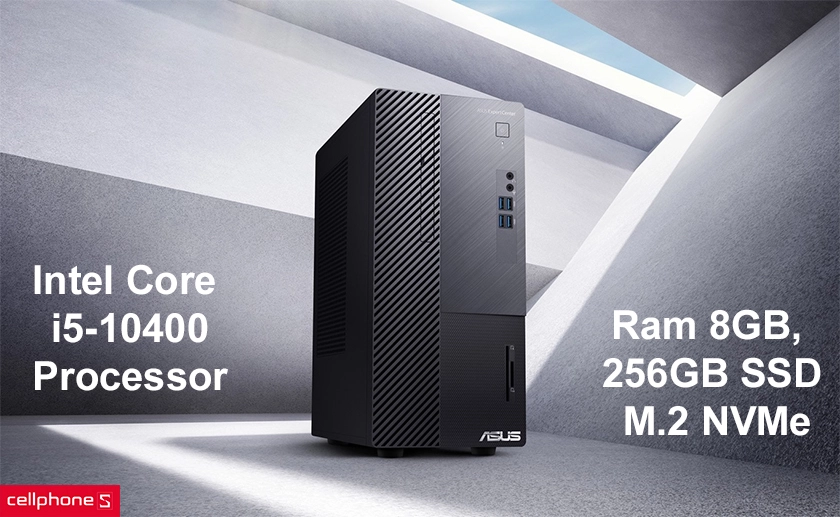 Intel Core i5-10400 Processor, Ram 8GB, 256GB SSD M.2 NVMe