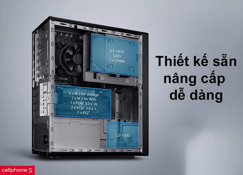 Trang bị nhiều chuẩn kết nối hiệu đại, đa dạng cổng kết nối