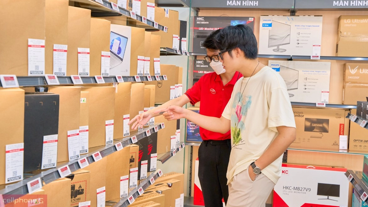 Quy trình mua máy tính giá sỉ tại CellphoneS