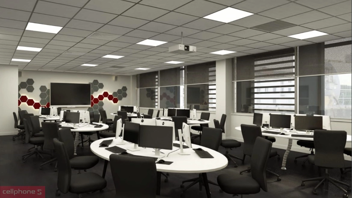 Trường học, trung tâm đào tạo trang bị phòng máy