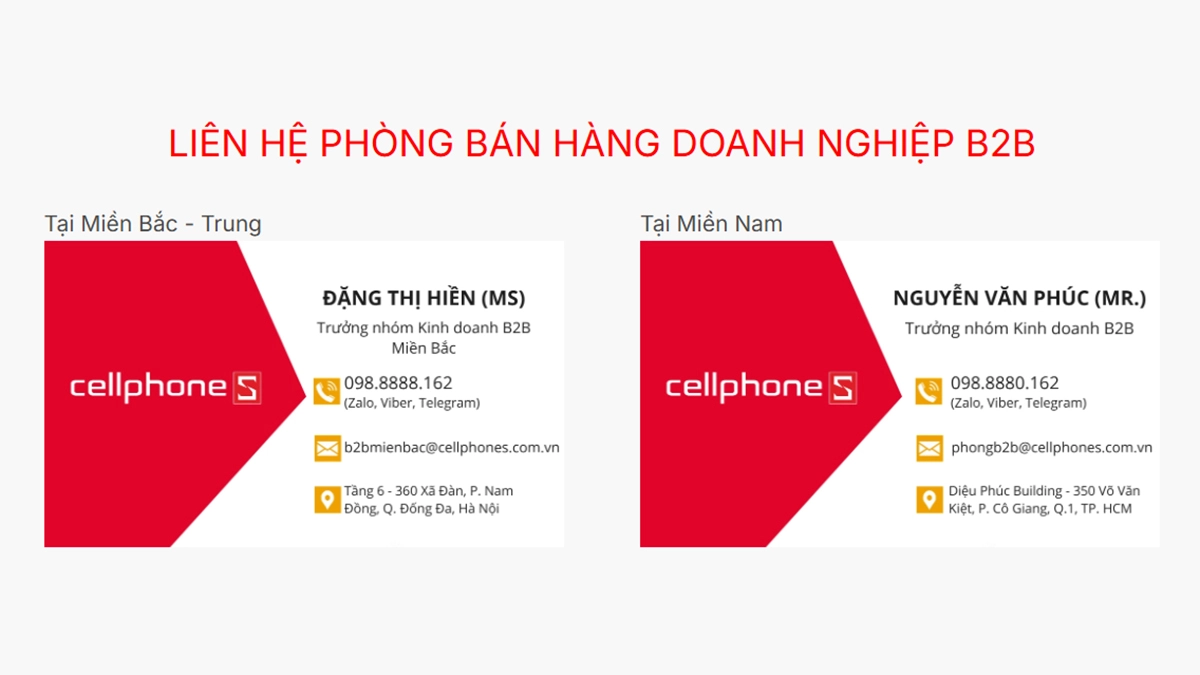 Nhận báo giá máy tính giá sỉ nhanh chóng từ CellphoneS