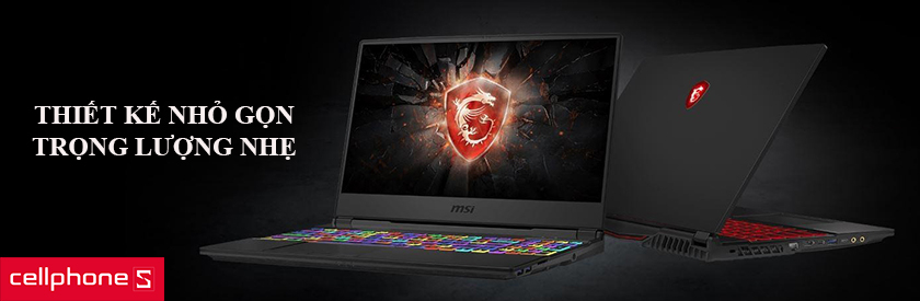 Laptop gaming màn hình to, viền mỏng, thân máy nhỏ gọn