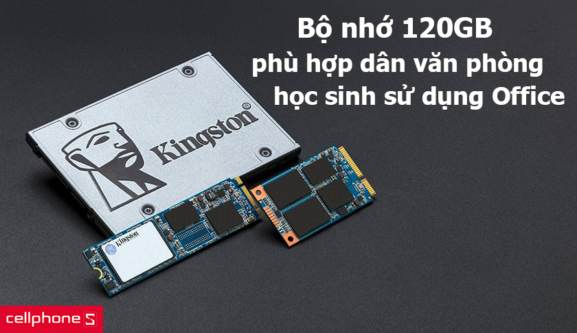 ổ cứng này được trang bị bộ nhớ 120GB