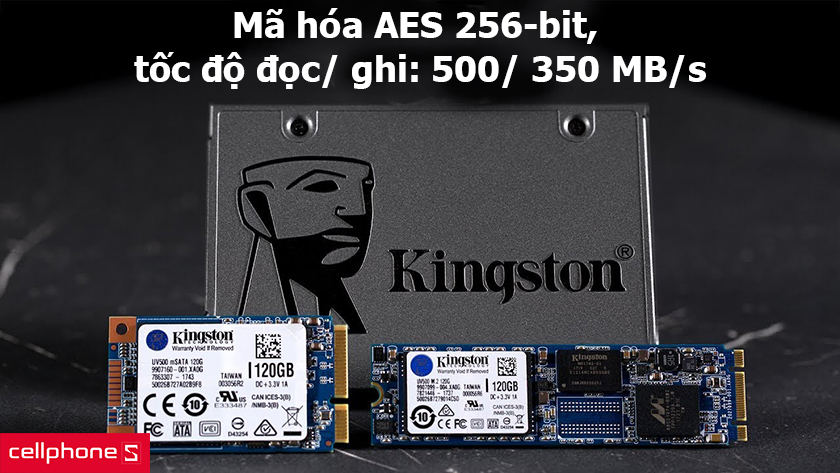 sức mạnh mới: tốc độ đọc/ ghi: 500/ 350 MB/s