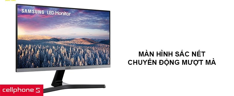 Màn hình sắc nét, chuyển động mượt mà với tần số quét 75Hz