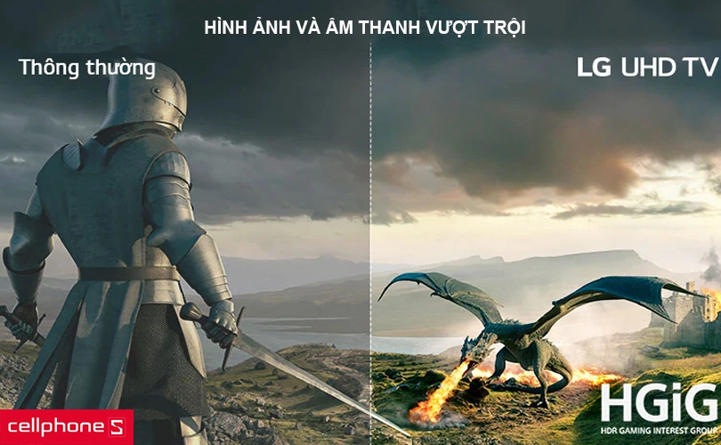 Smart Tivi LG 4K 70 inch 70UP7800PTB – Hình ảnh chuẩn 4K đặc sắc