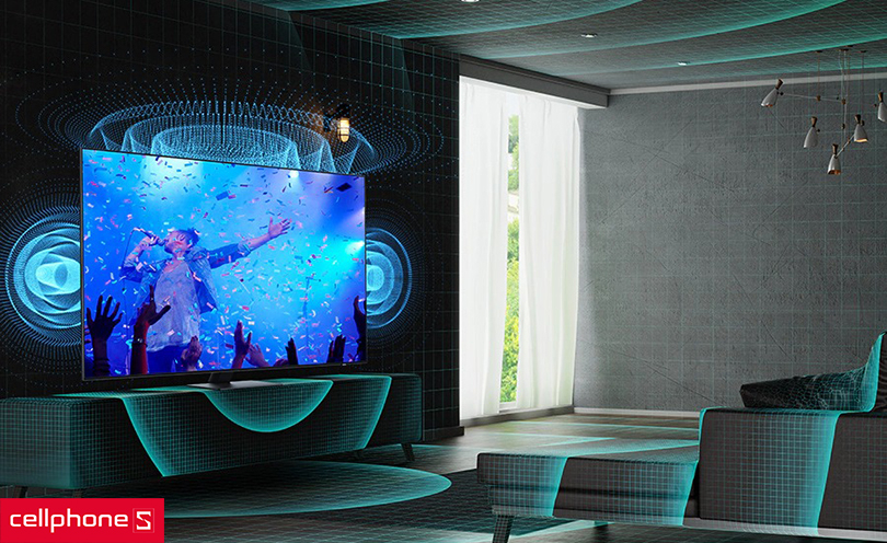 Được trang bị công nghệ Quantum HDR, nâng cao được khả năng hiển thị màu sắc cực tốt