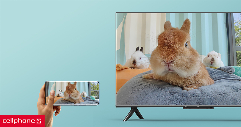 Công nghệ hiện đại, màu sắc hiển thị sống động