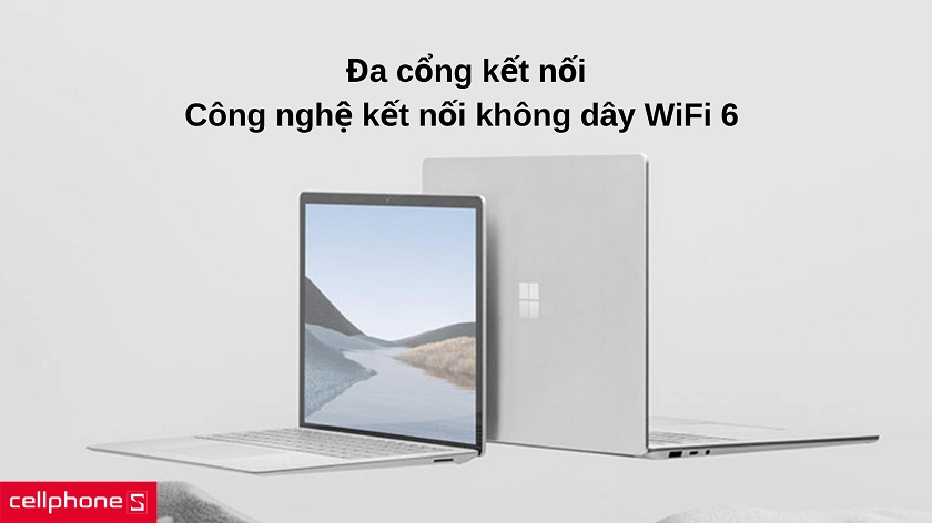 Bốn cổng kết nối hỗ trợ đa tác vụ, tương thích với công nghệ WiFi 6 hiện đại