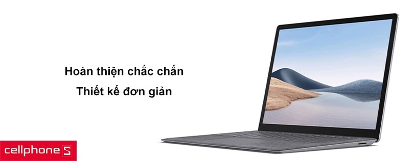 Đánh giá thiết kế Surface laptop 4 13.5 inch