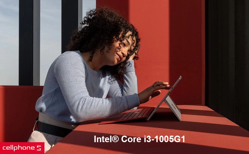 Tiết kiệm năng lượng và hoạt động ổn định với CPU Intel® Core™ i3-1005G1