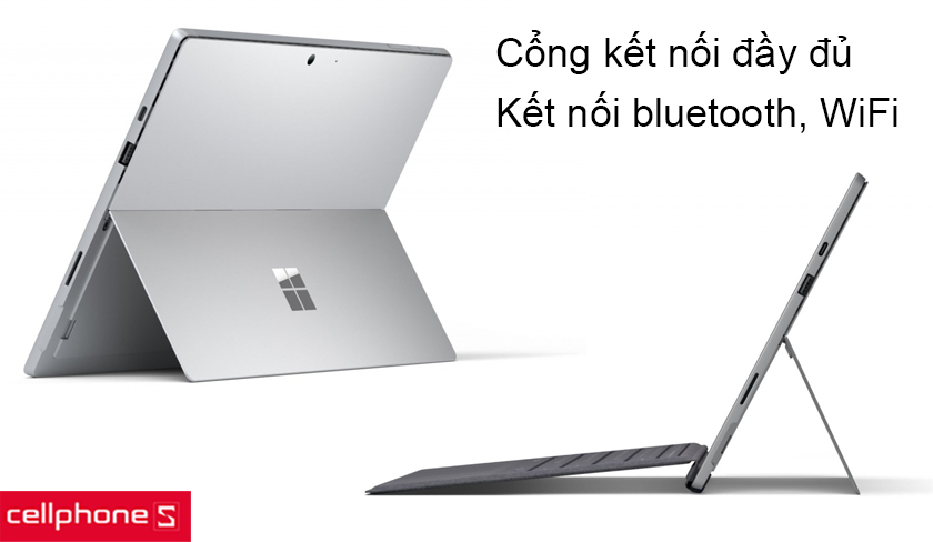 Cổng kết nối đầy đủ, kết nối bluetooth 5.0 và WiFi 6 mạnh mẽ, ổn định