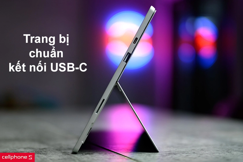Surface Pro 7 được nâng cấp đáng kể khi trang bị cổng kết nối USB-C