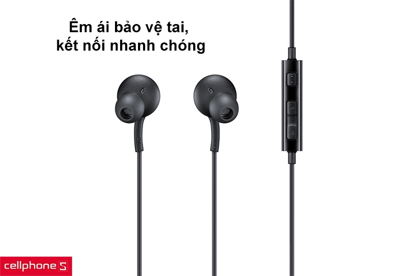 Êm ái bảo vệ tai, kết nối nhanh chóng