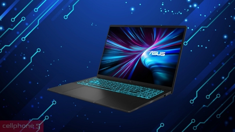 Hiệu năng AI, khả năng khử ồn thông minh của laptop Asus V16 K3607VU-RP280W