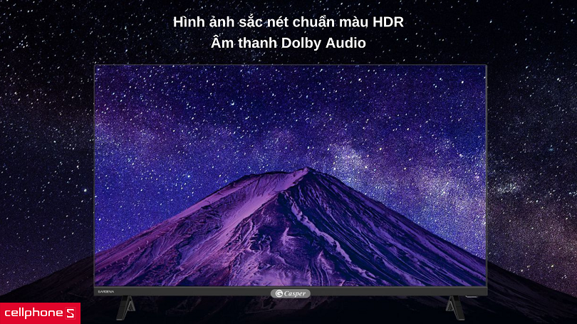 Đánh giá khả năng hiển thị Smart TV Casper 32HX6200