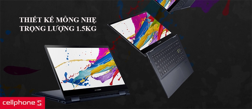 Thiết kế mỏng nhẹ