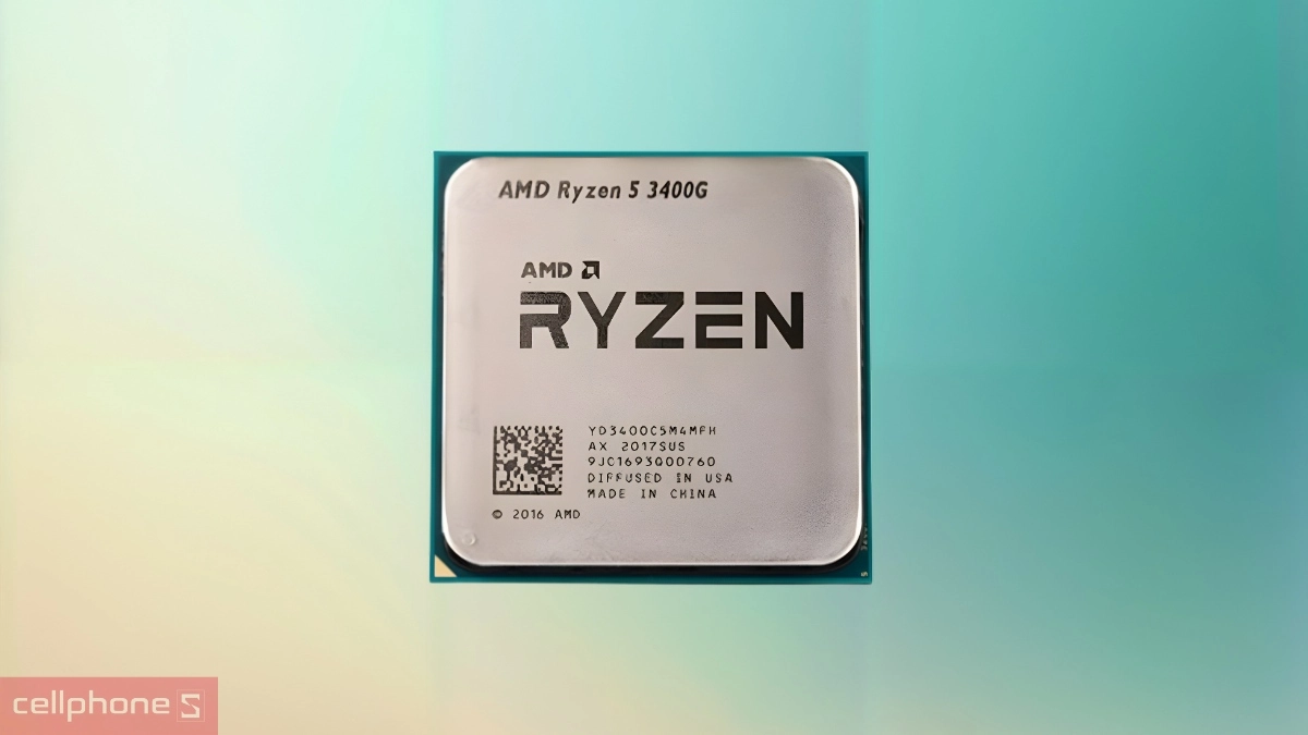 Sức mạnh CPU AMD Ryzen 5 3400G MPK