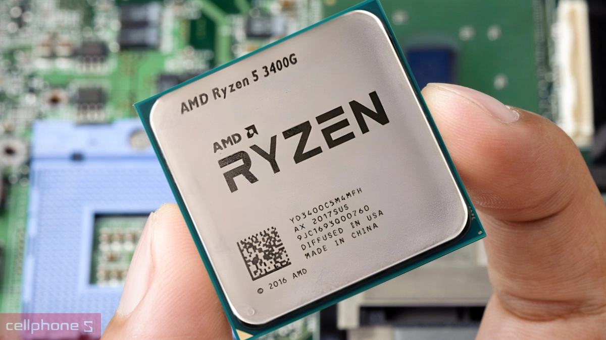 Xung nhịp CPU AMD Ryzen 5 3400G MPK