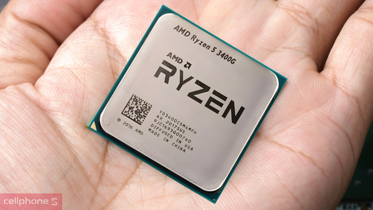 Tốc độ phản hồi và tuy xuất của CPU AMD Ryzen 5 3400G MPK