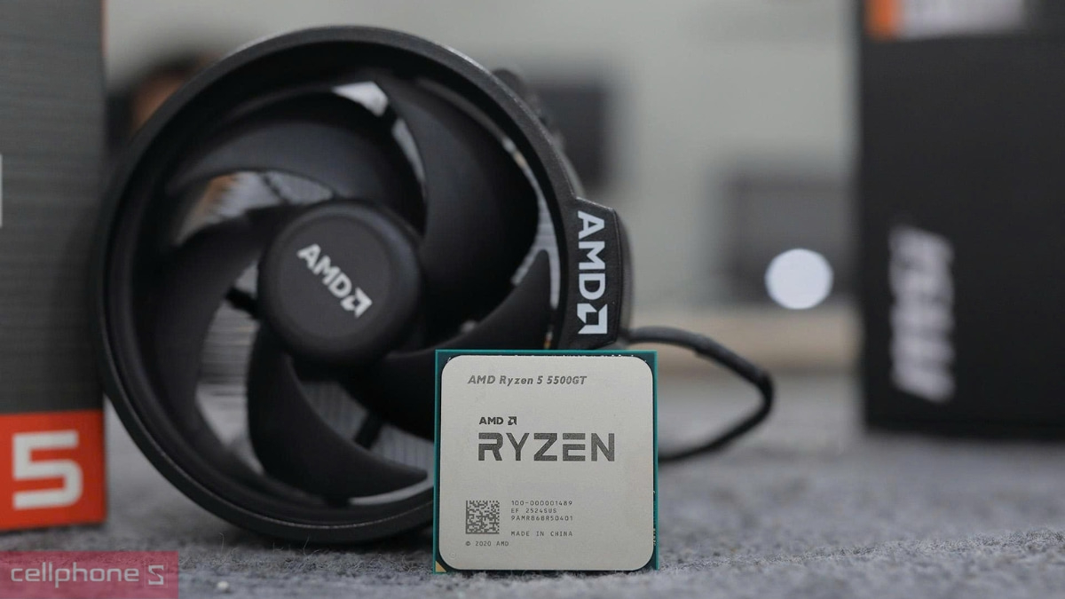Cấu trúc CPU AMD Ryzen 5 5500GT MPK