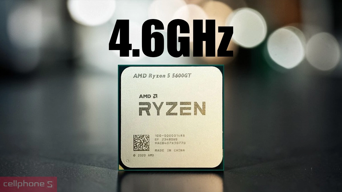 Xung nhịp CPU AMD Ryzen 5 5600GT (MPK)