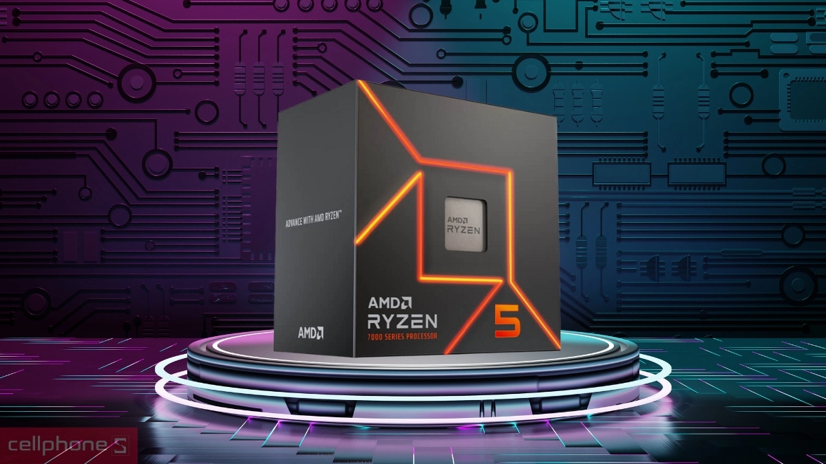 Công suất CPU AMD Ryzen 5 7500F (Tray)