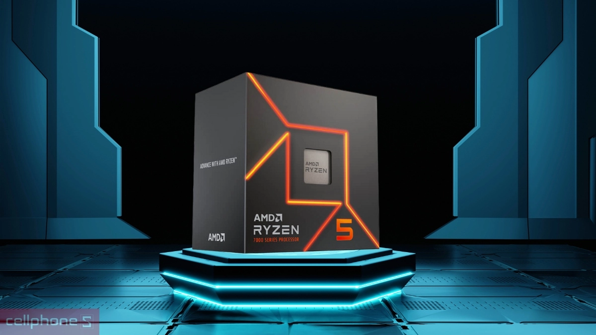 Bộ nhớ cache của CPU AMD Ryzen 5 7500F (Tray)