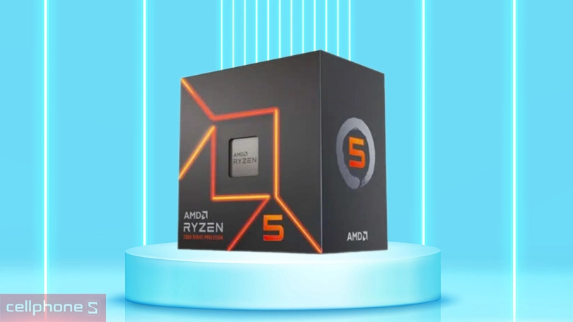 Thế hệ, tốc độ xử lý, số nhân - số luồng của CPU AMD Ryzen 5 7600