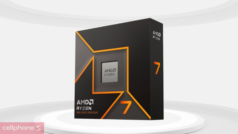 CPU AMD Ryzen 7 9700X - Tiên tiến, hỗ trợ mạnh mẽ