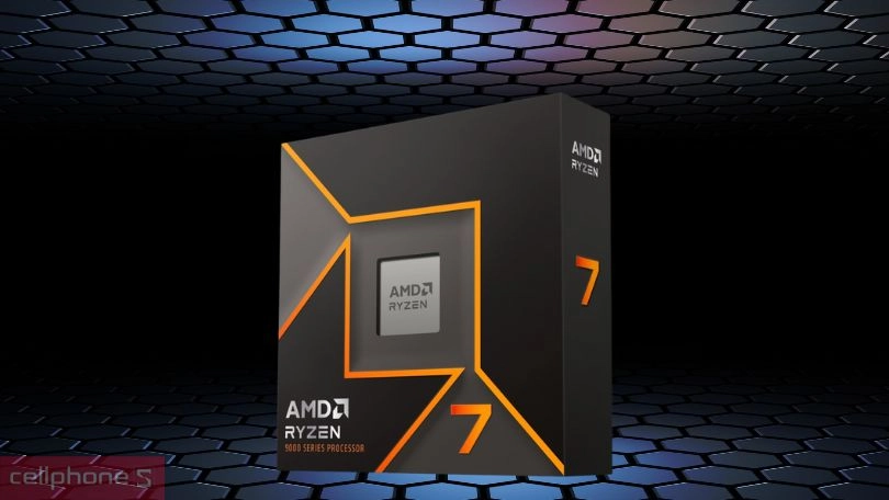 CPU AMD Ryzen 7 9700X - Tiên tiến, hỗ trợ mạnh mẽ