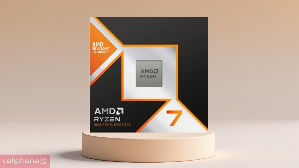 Tốc độ xử lý CPU AMD Ryzen 7 9850X3D TRAY