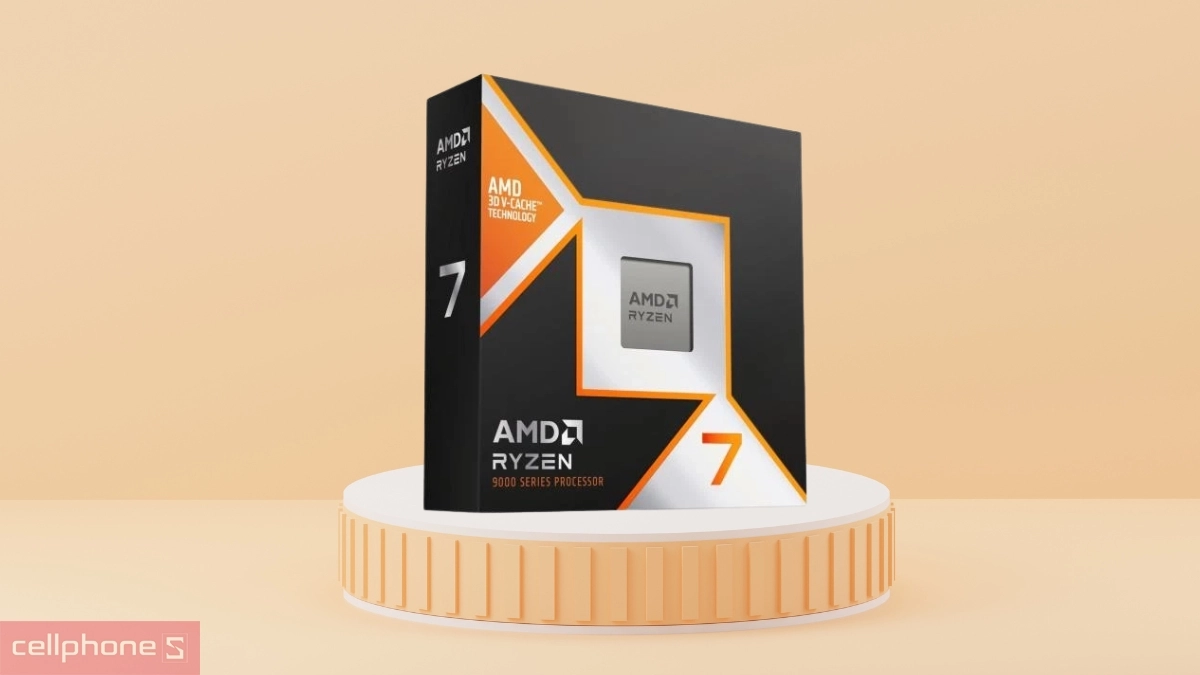 Công suất CPU AMD Ryzen 7 9850X3D TRAY