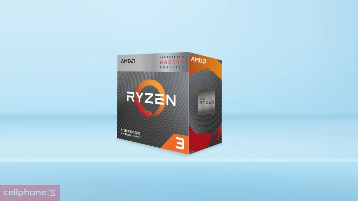 CPU AMD Ryzen 3 3200G MPK - Hiệu năng ổn định, tích hợp đồ họa mạnh mẽ