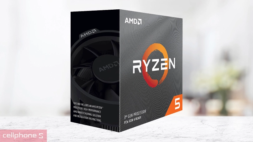 CPU AMD Ryzen 5 Pro 4650G - Xung nhịp cao, đồ họa mượt mà