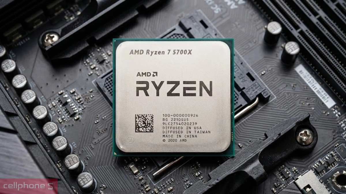 Kiến trúc CPU AMD Ryzen 7 5700X (Tray)