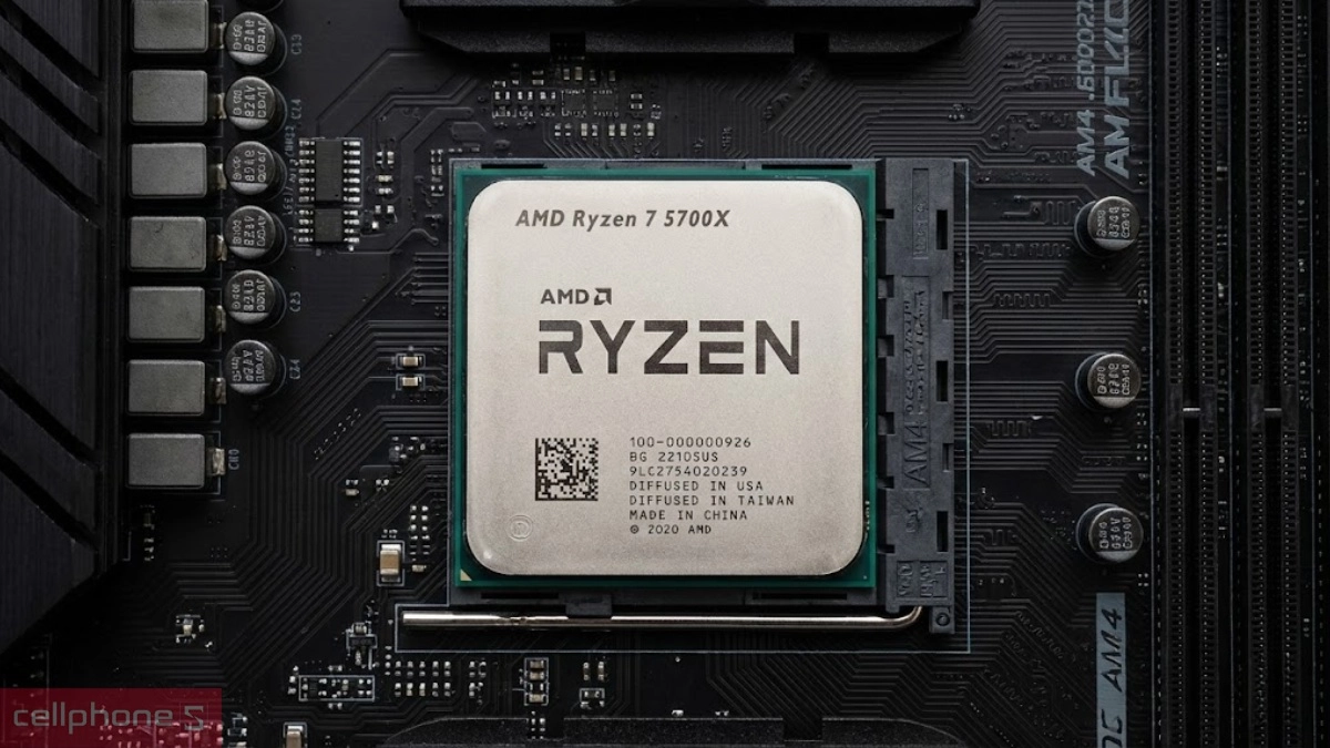 Cấu hình CPU AMD Ryzen 7 5700X (Tray)