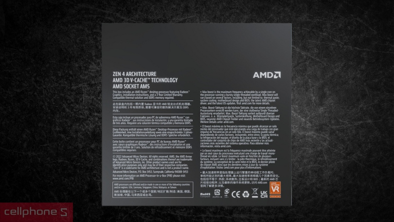 CPU AMD Ryzen 7 7800X3D