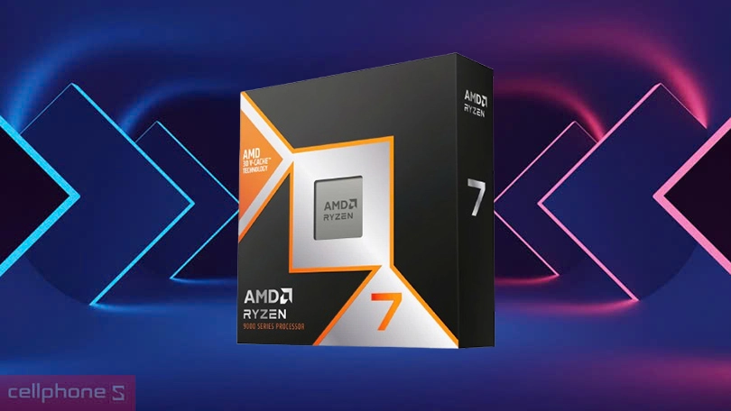 CPU AMD Ryzen 7 9800X3D - Kiến trúc tân tiến, hiệu suất đỉnh cao