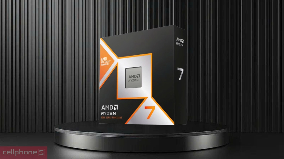 Bộ nhớ đệm CPU AMD RYZEN 7 9850X3D