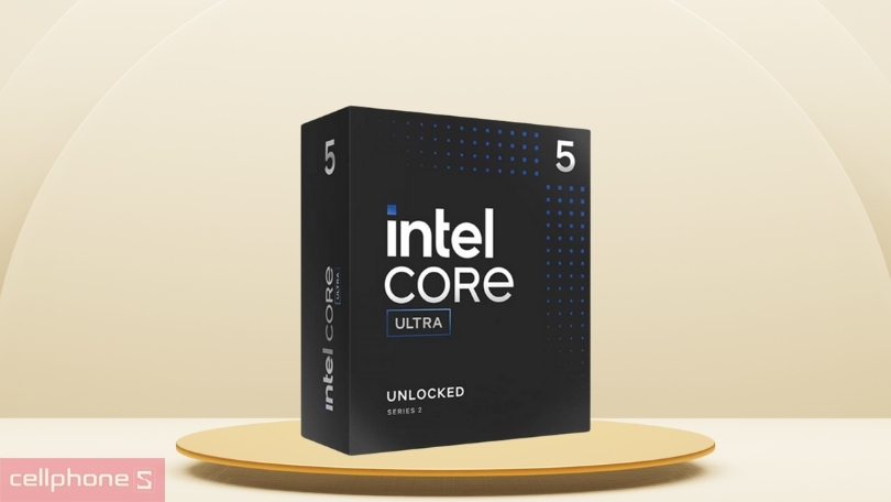 CPU Intel Core Ultra U5 245K - Hiệu suất xử lý mạnh mẽ, bộ nhớ đệm lớn