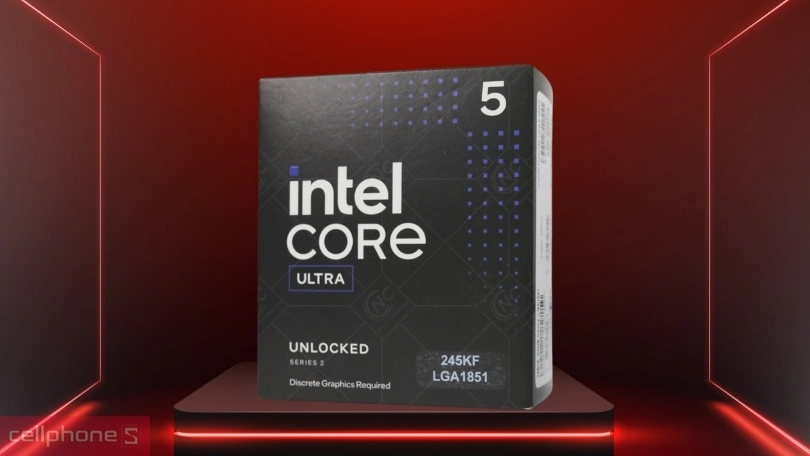 CPU Intel Core Ultra U5 245KF - Cải tiến vượt bậc về hiệu năng và khả năng hỗ trợ AI