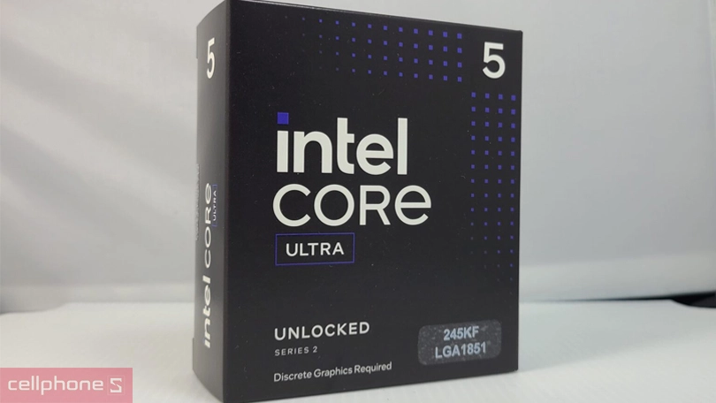 CPU Intel Core Ultra U5 245KF - Cải tiến vượt bậc về hiệu năng và khả năng hỗ trợ AI