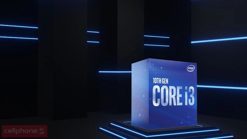 CPU Intel Core i3-10100F