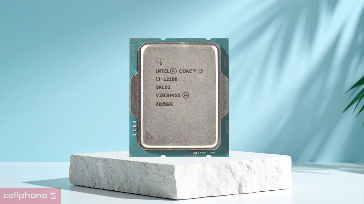 CPU Intel Core i3 12100 (Tray) thuộc thế hệ Alder Lake hiện đại